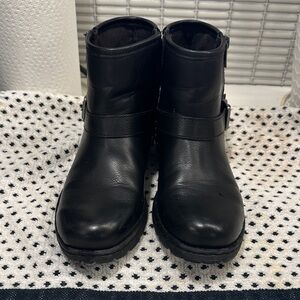 b.o.c. Black Leather Boots